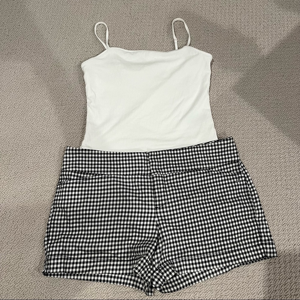 CALVIN KLEIN gingham shorts
